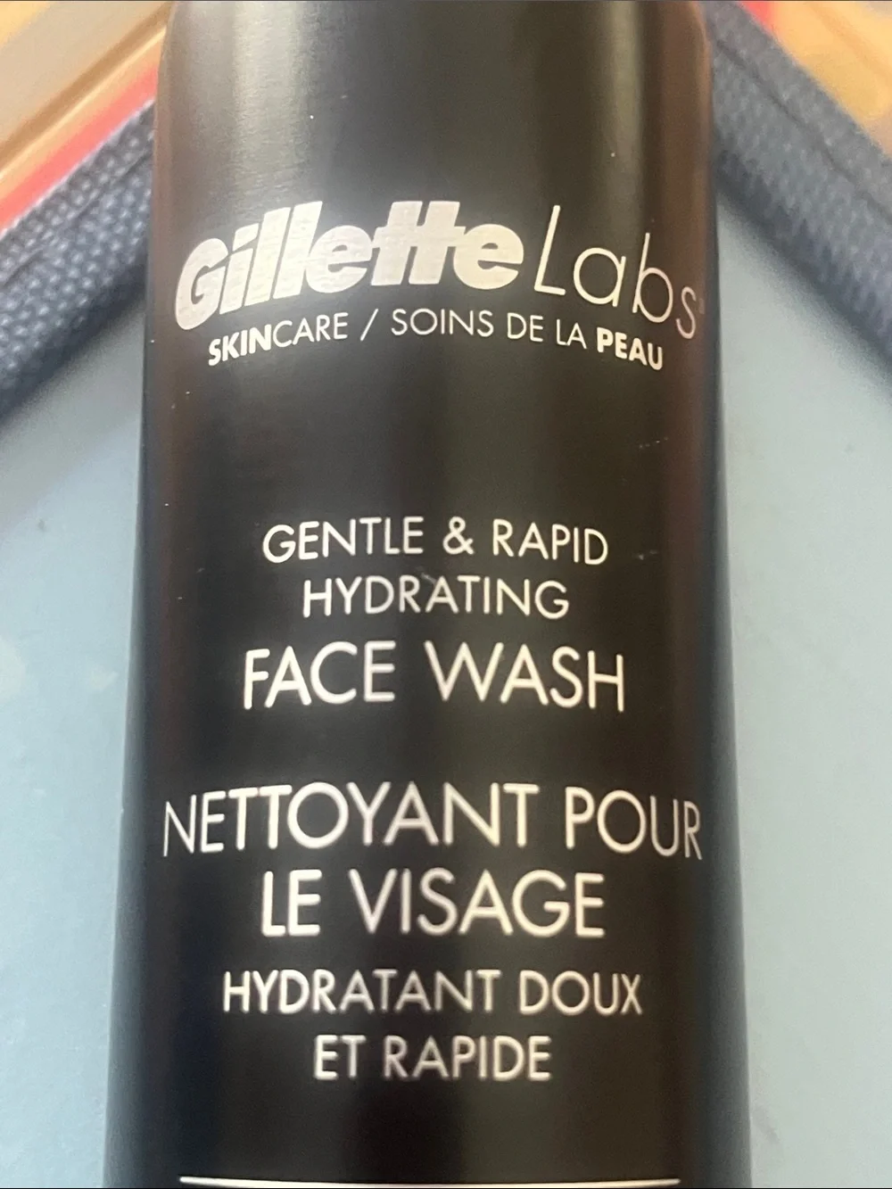 Gentle & Rapid Hydrating Face Wash — Black Bottle with Green Cap